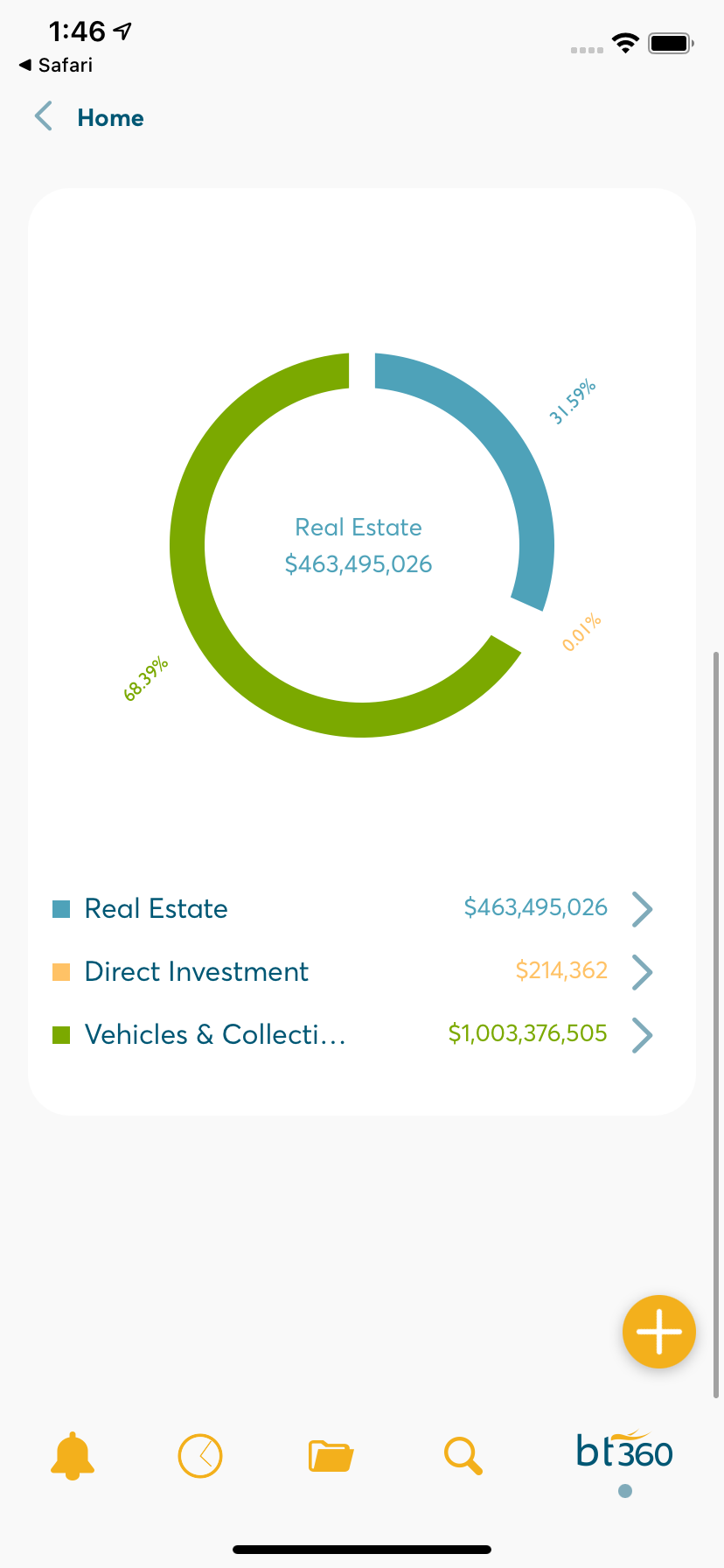 bt360 app graph