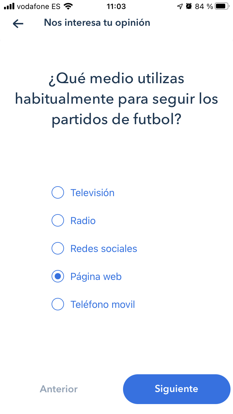 Tach survey